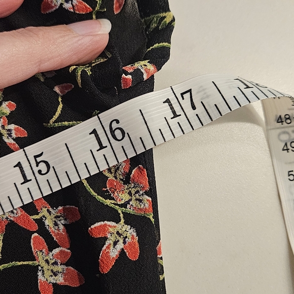 Vintage Black Esprit Dress Sz 3/4 - Picture 7 of 8